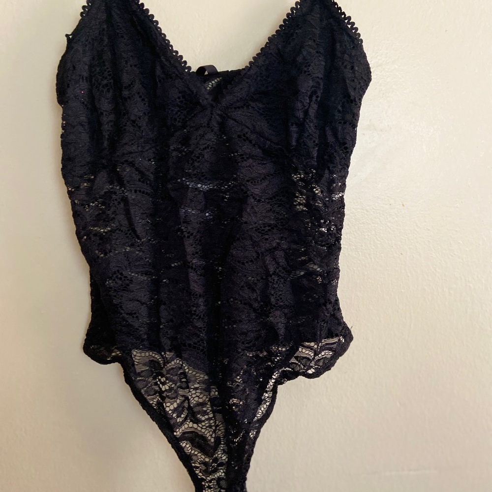New lace thong bodysuit